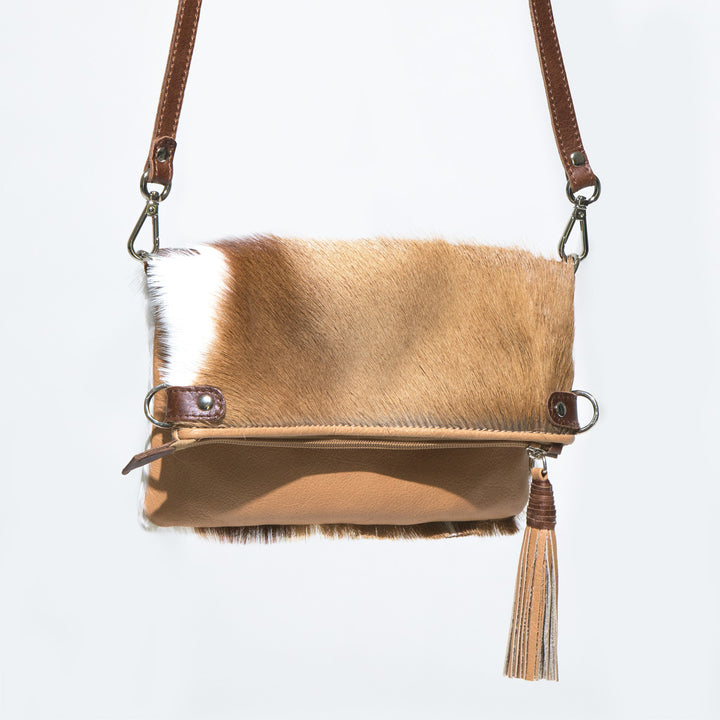 Mini Foldover Springbok Bag