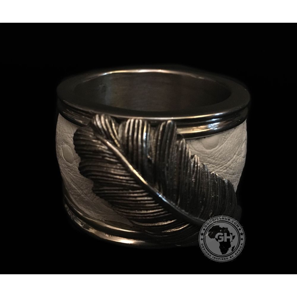 Napkin Ring Ivory Single - Usiba Lwe Nyoni Collection - Diana Carmichael