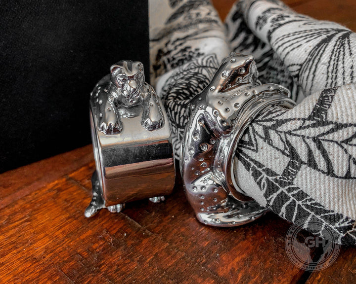 Napkin Ring Cheetah Single - Cheetah Africa Collection - Diana Carmichael