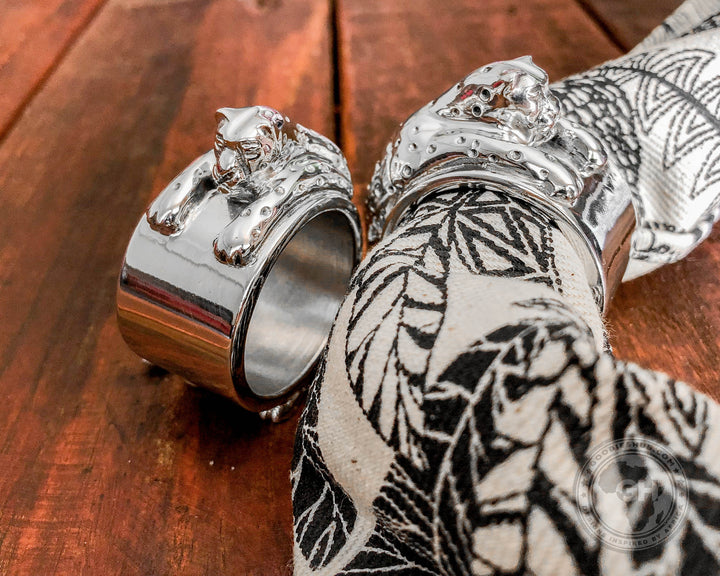 Napkin Ring Cheetah Single - Cheetah Africa Collection - Diana Carmichael
