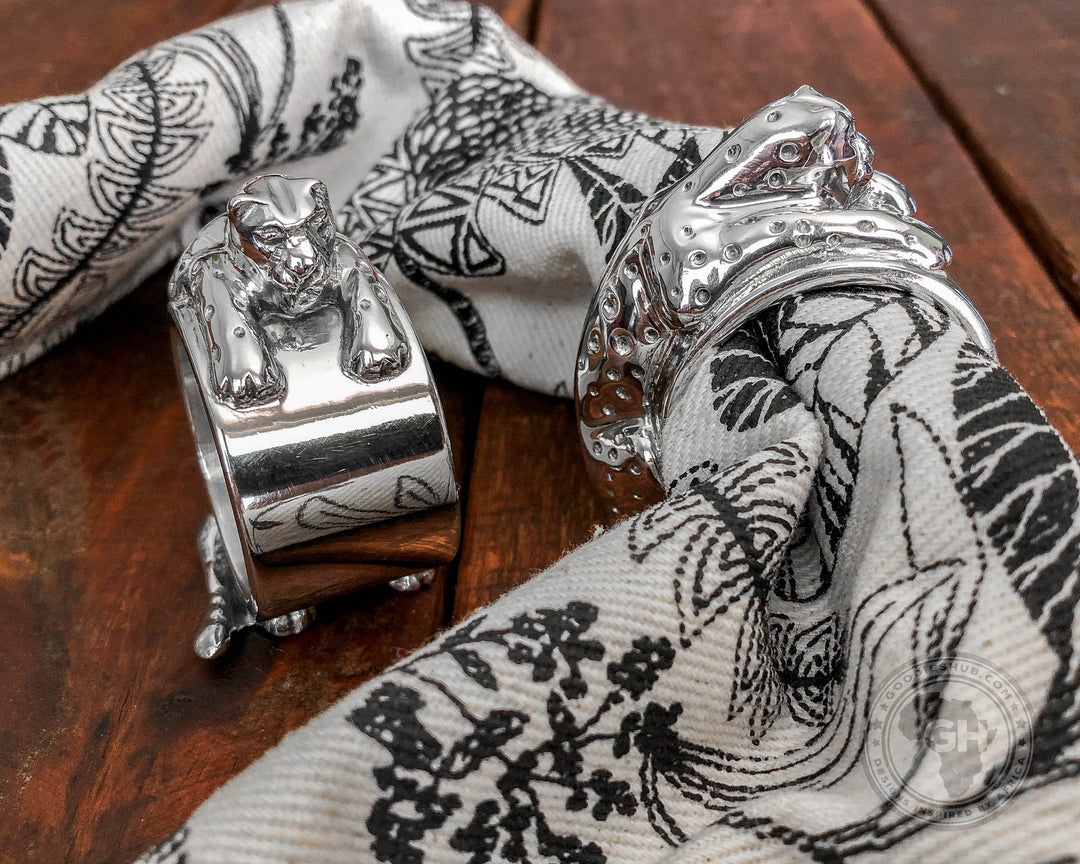 Napkin Ring Cheetah Single - Cheetah Africa Collection - Diana Carmichael