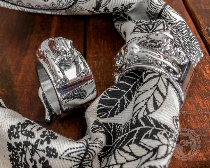 Napkin Ring Cheetah Single - Cheetah Africa Collection - Diana Carmichael