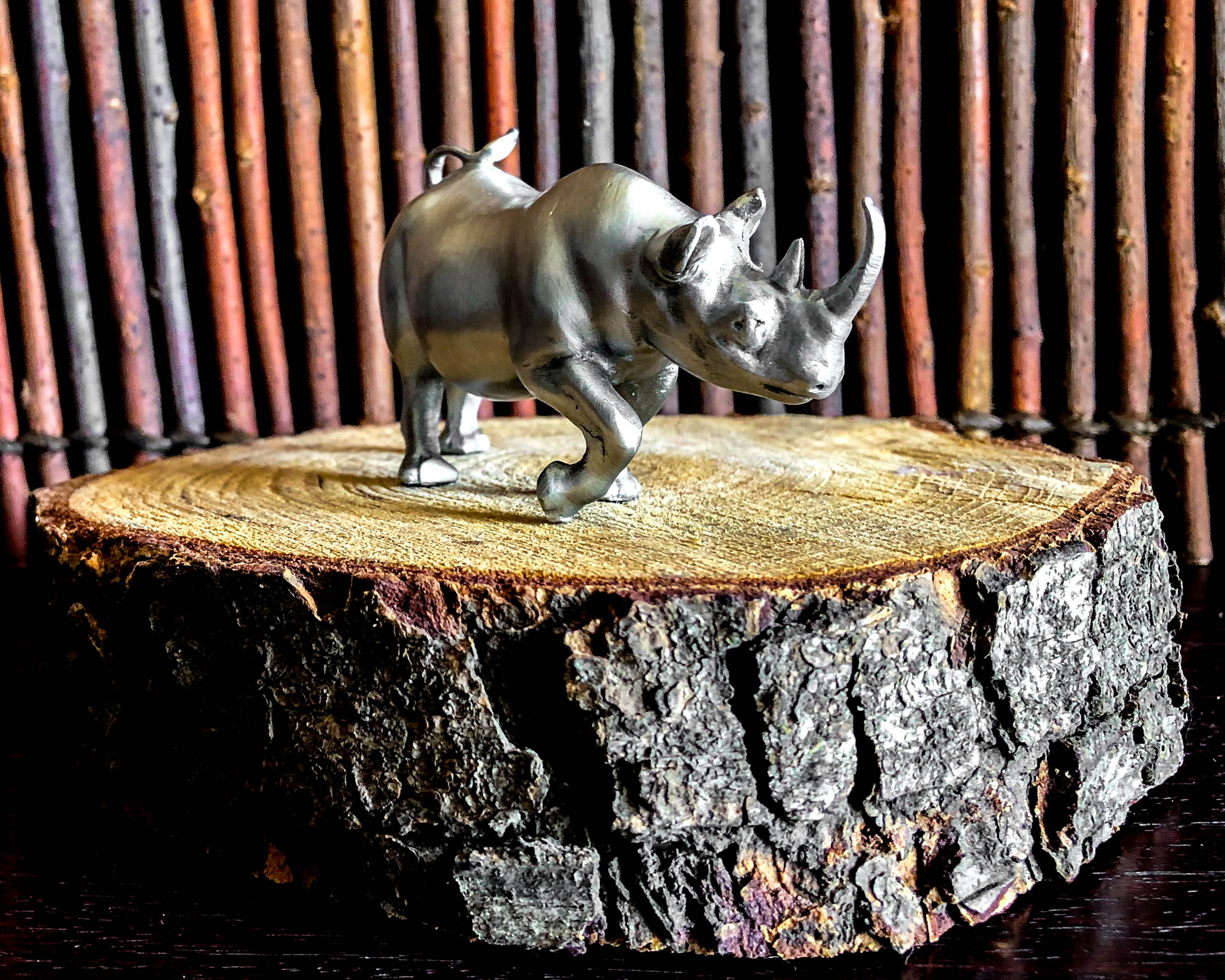 Rhino Pewter Sculpture – GoodiesHub.com