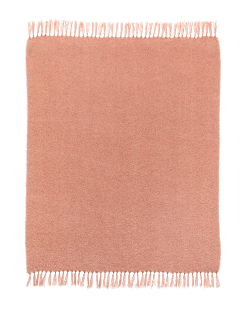 Pure Elegance Mohair Blanket - Coppernude