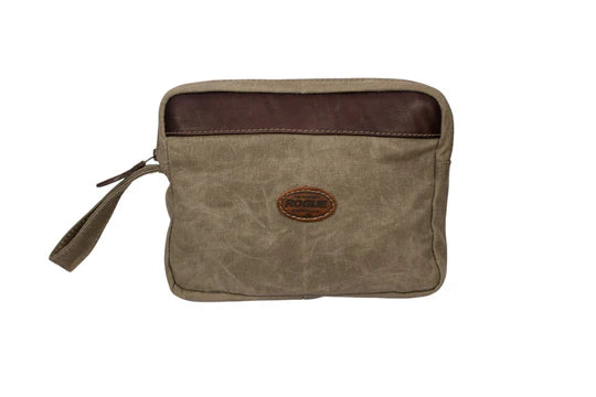 Rogue Tin Cloth Canvas iPAD/ Tablet Case - Olive