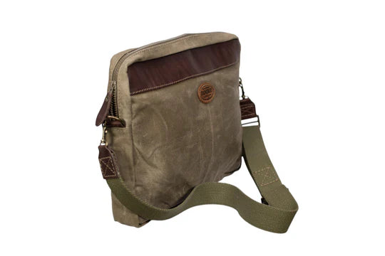 Rogue Tin Cloth Canvas Small Laptop Bag - Olive