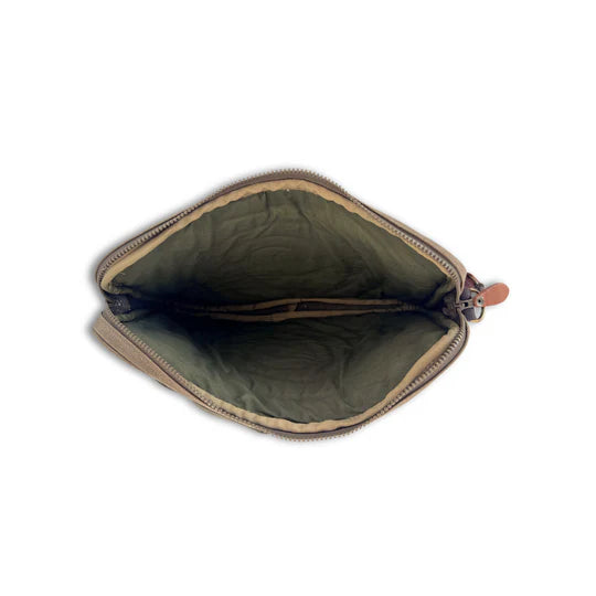 Rogue Tin Cloth Canvas Small Laptop Bag - Olive