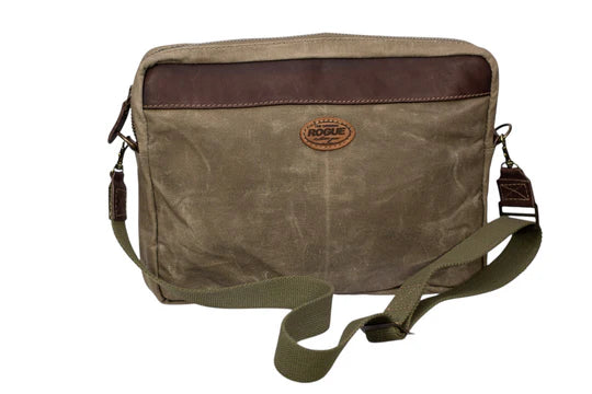 Rogue Tin Cloth Canvas Small Laptop Bag - Sand