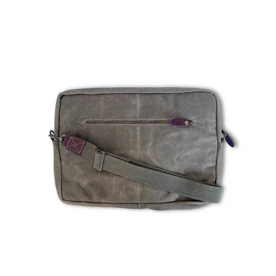 Rogue Tin Cloth Canvas Large Laptop Bag - Olive
