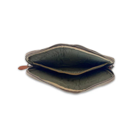 Rogue Tin Cloth Canvas Large Laptop Bag - Olive