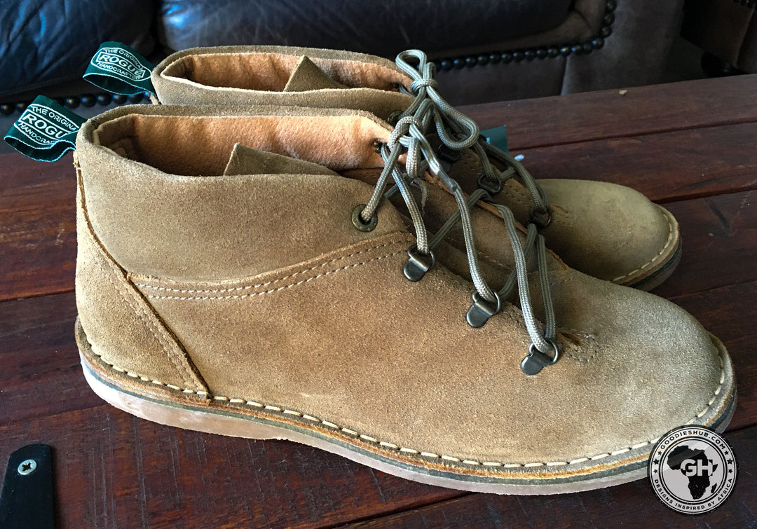 Rogue Desert Boot Khaki Suede
