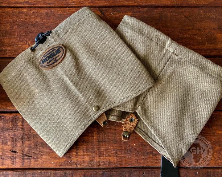 Rogue Short Canvas Gaiter - Draw Cord Sand