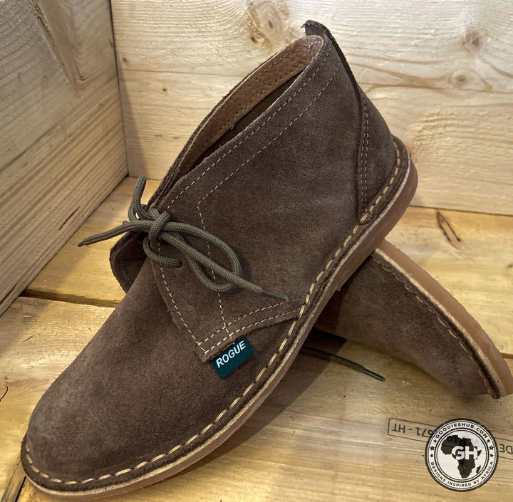 Rogue Ladies Sahara Vellie Shoe Fawn Suede