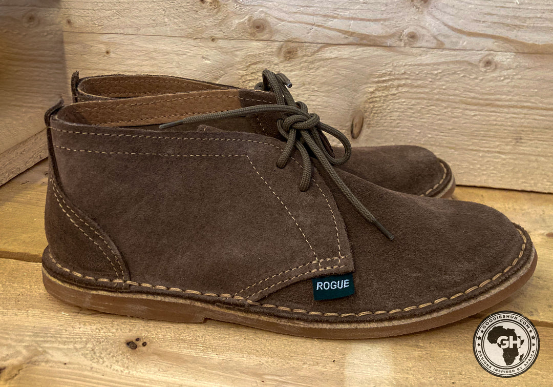 Rogue Ladies Sahara Vellie Shoe Fawn Suede