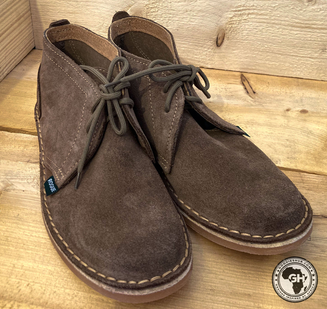 Rogue Ladies Sahara Vellie Shoe Fawn Suede