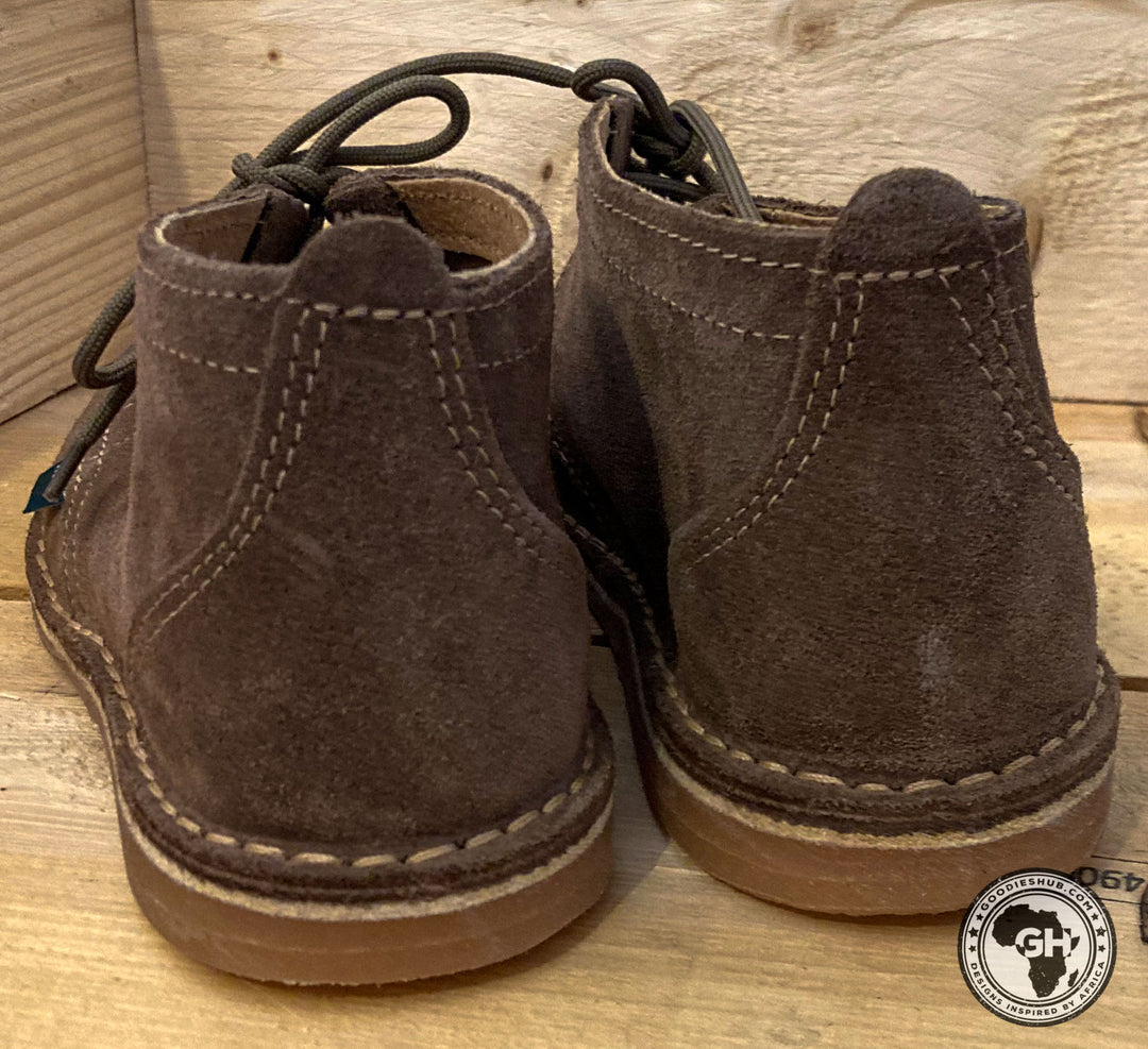 Rogue Ladies Sahara Vellie Shoe Fawn Suede