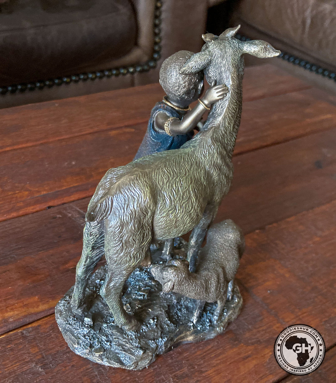 Tefu Dakika African Figurine Bronze Sculpture