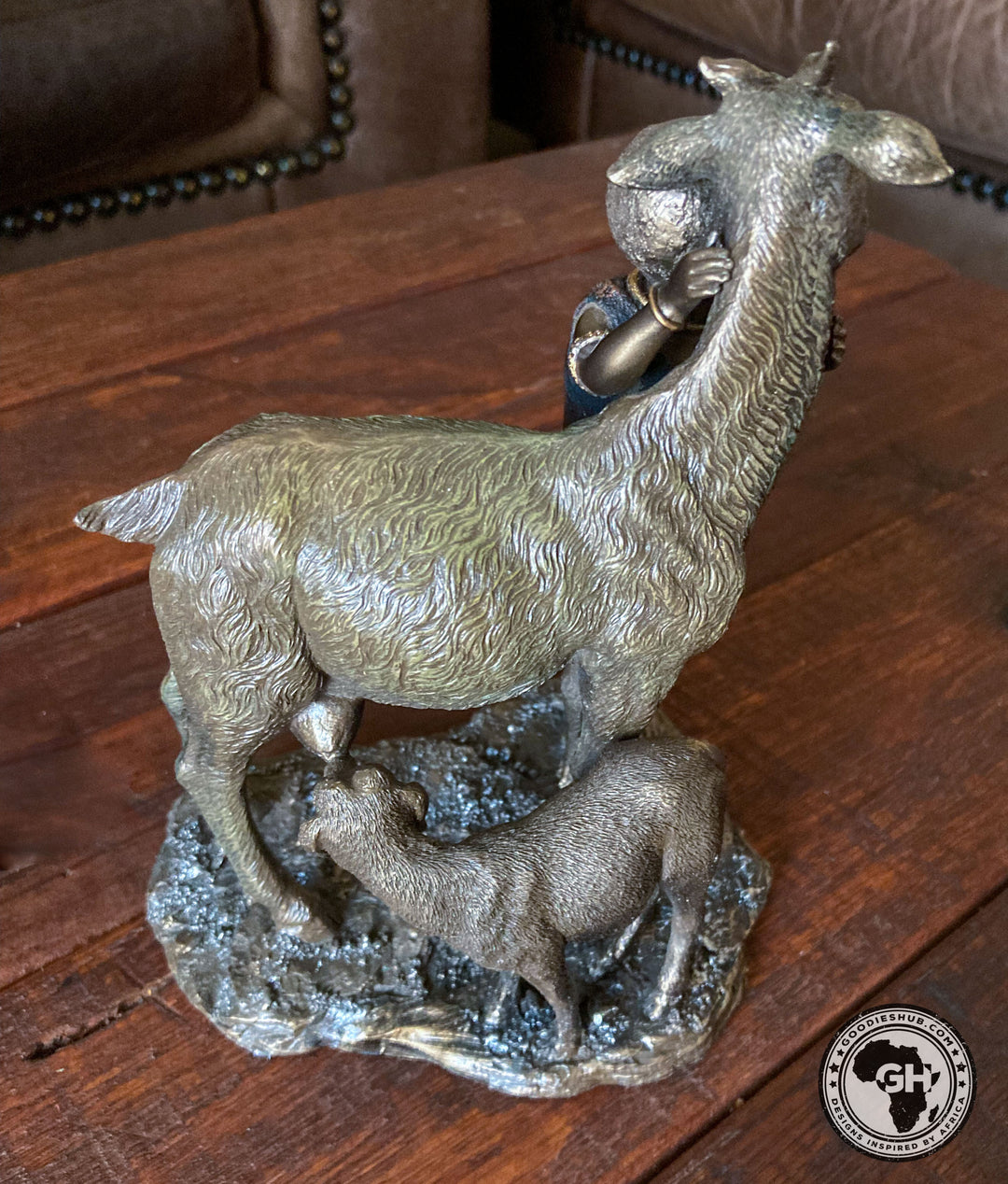 Tefu Dakika African Figurine Bronze Sculpture