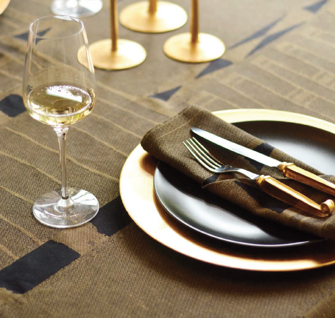Metallic Napkins - 54x54 cm / 21x21 “Set of 4