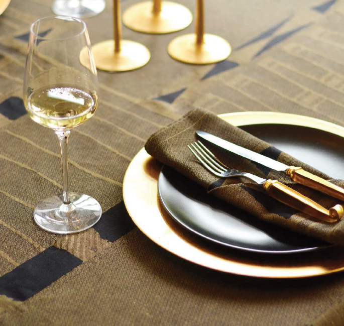 Metallic Napkins - 54x54 cm / 21x21 “Set of 4