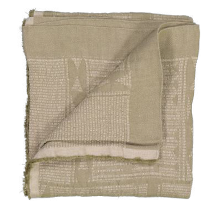 Bogolan Bed Throw 130x260cm / 51X102"