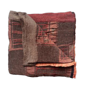 Metallic Bogolan Bedspreads - 290x300cm / 114"x118"