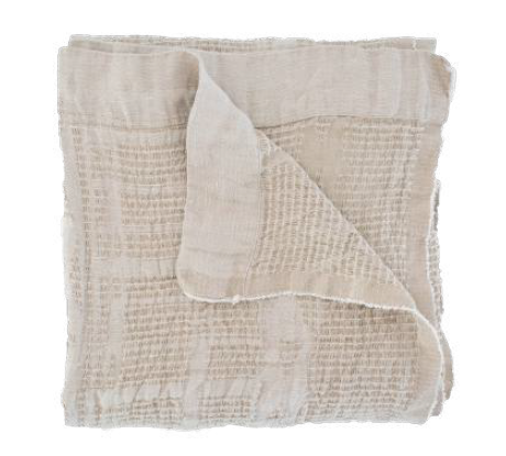 Bogolan Bed Throw 135x270cm / 53x106"