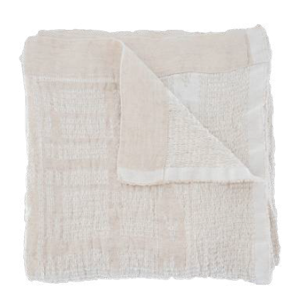 Bogolan Bed Throw 135x270cm / 53x106"