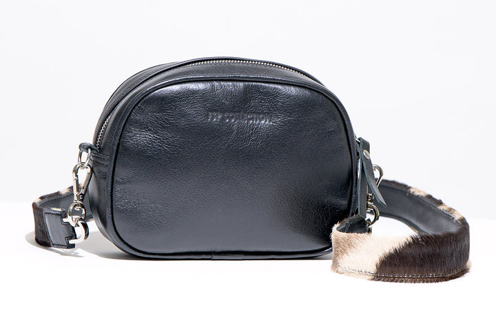 Seel Crossbody Zebra Bag incl. Zebra &amp; Leather Sling