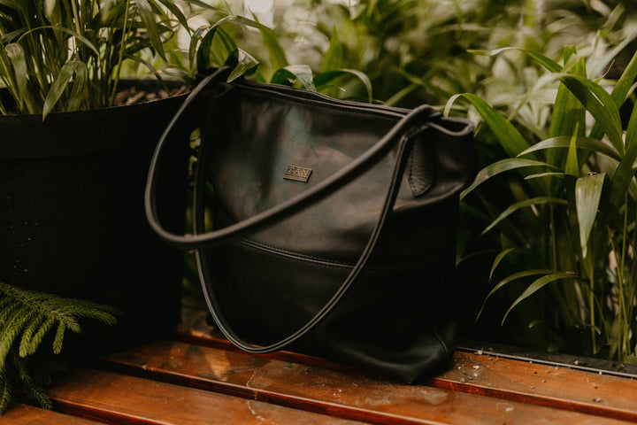 Ashley Leather Handbag