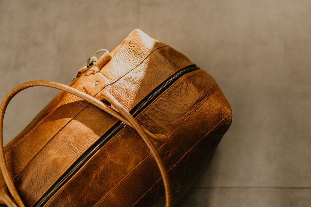 Jackson Leather Duffel Bag