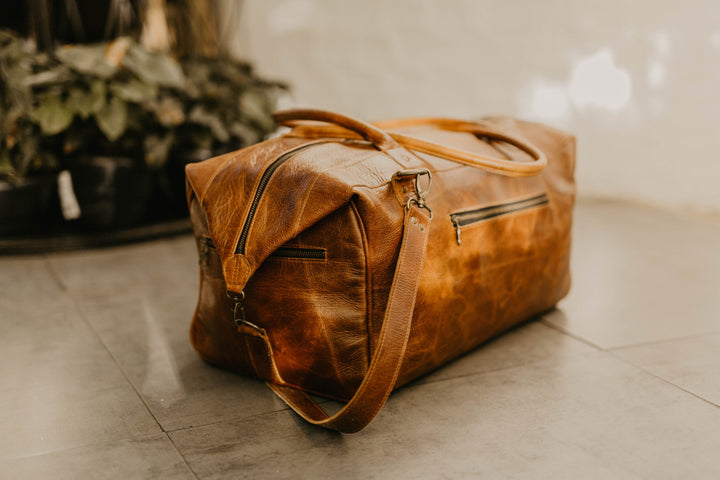 Jackson Leather Duffel Bag
