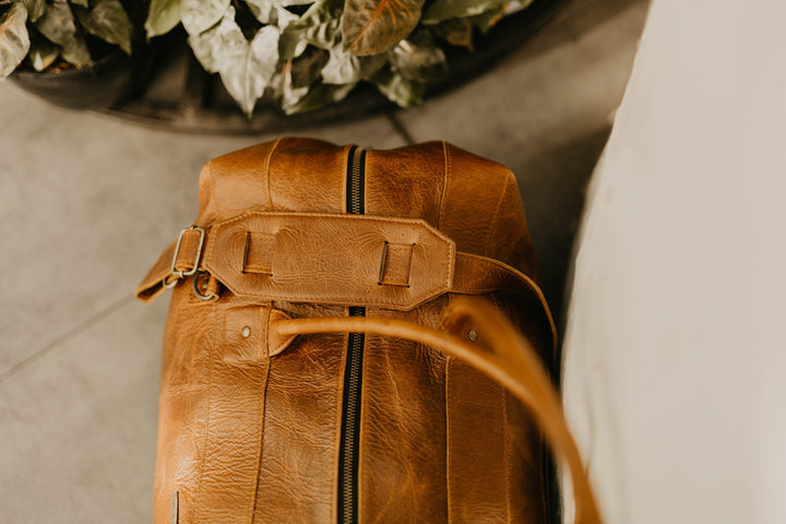 Jackson Leather Duffel Bag