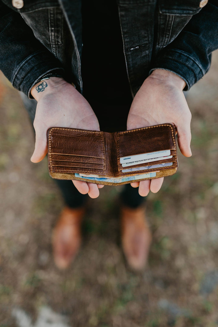 Morris Bi-Fold Leather Wallet