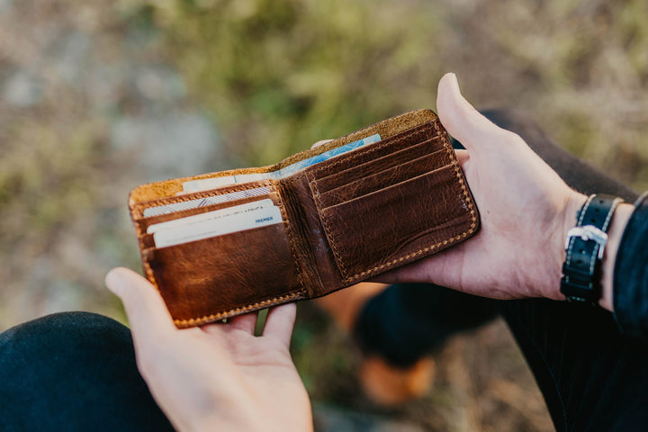Morris Bi-Fold Leather Wallet