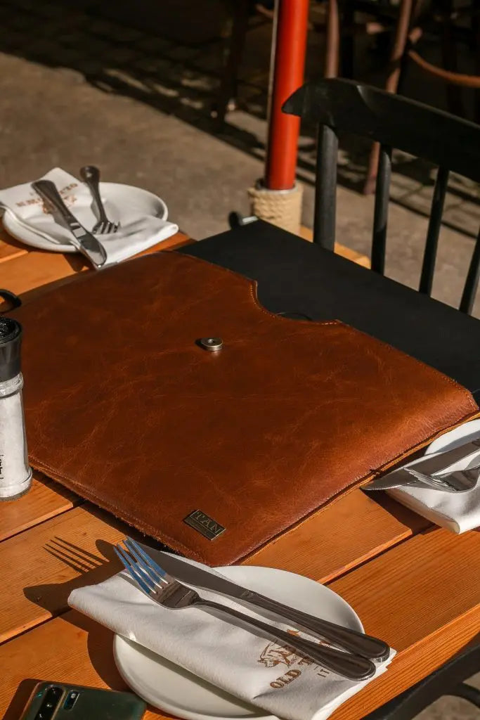 Authentic Genuine Leather Laptop Sleeve