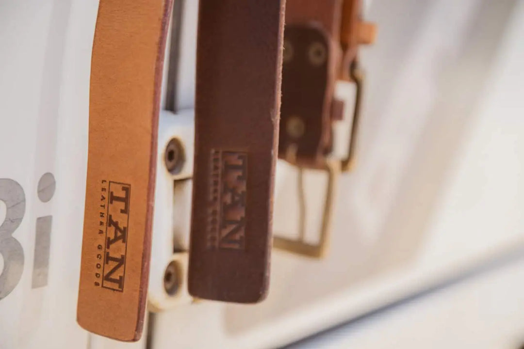 Tan Leather Belt Brown