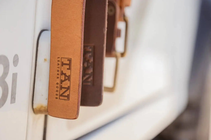 Tan Leather Belt Brown