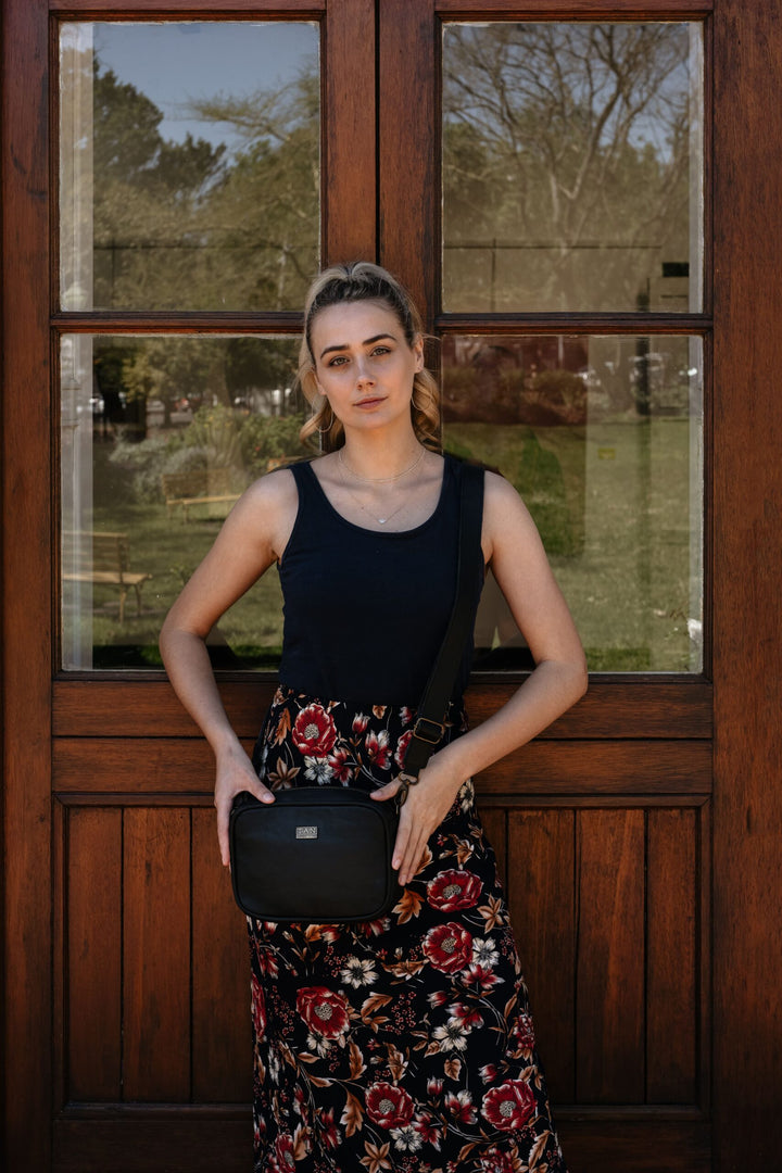 Lily Leather Sling Bag