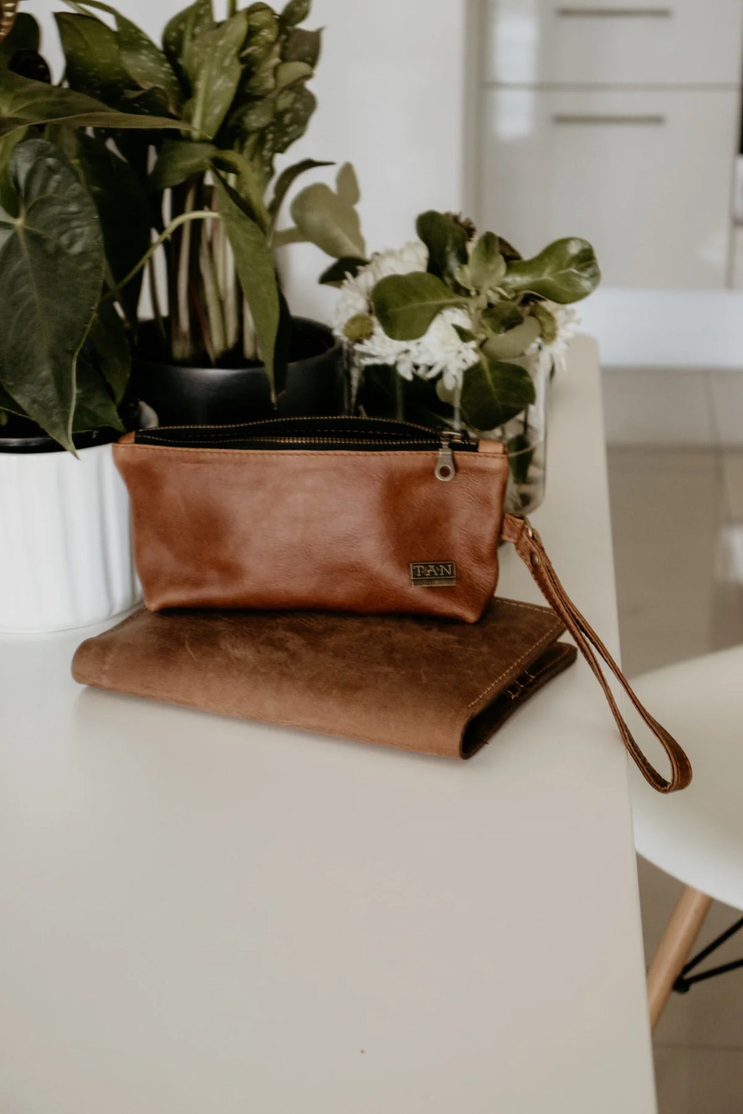 Brooklyn Leather Pencil Bag