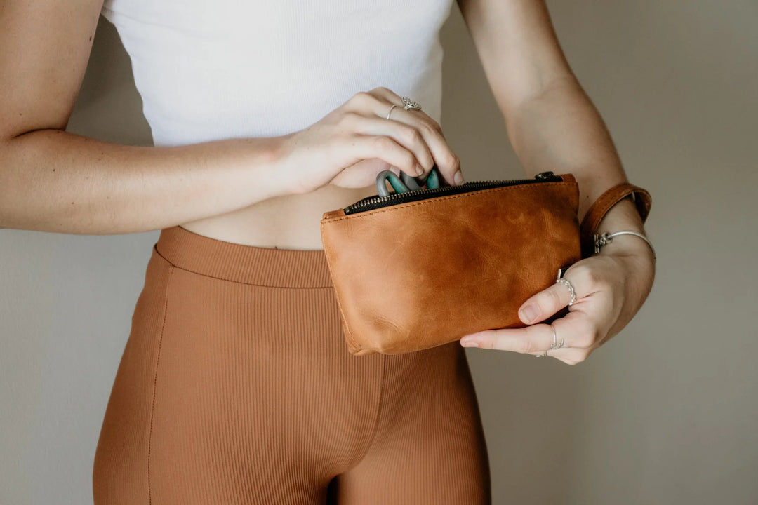 Brooklyn Leather Pencil Bag
