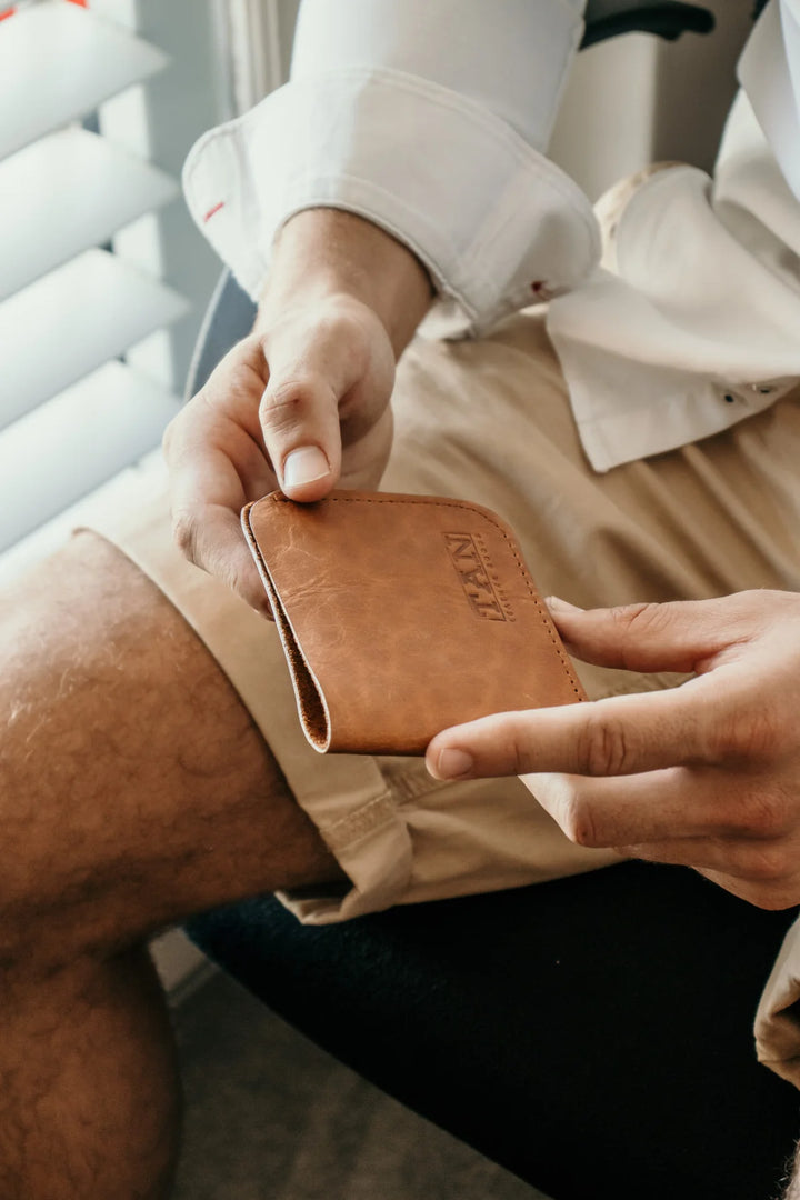 Morris Bi-Fold Leather Wallet