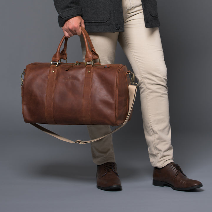 Wilbury Leather Overnighter Travel Bag