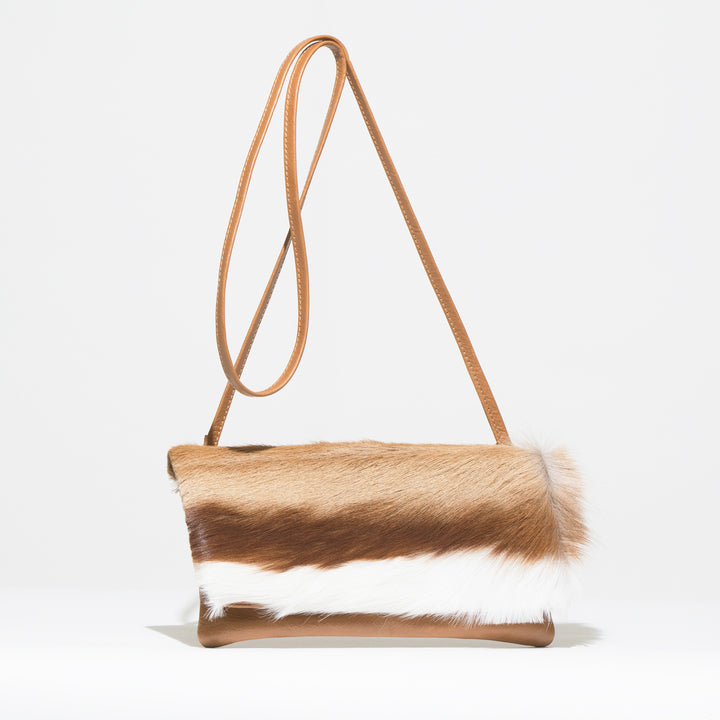 Traci Springbok Clutch Bag
