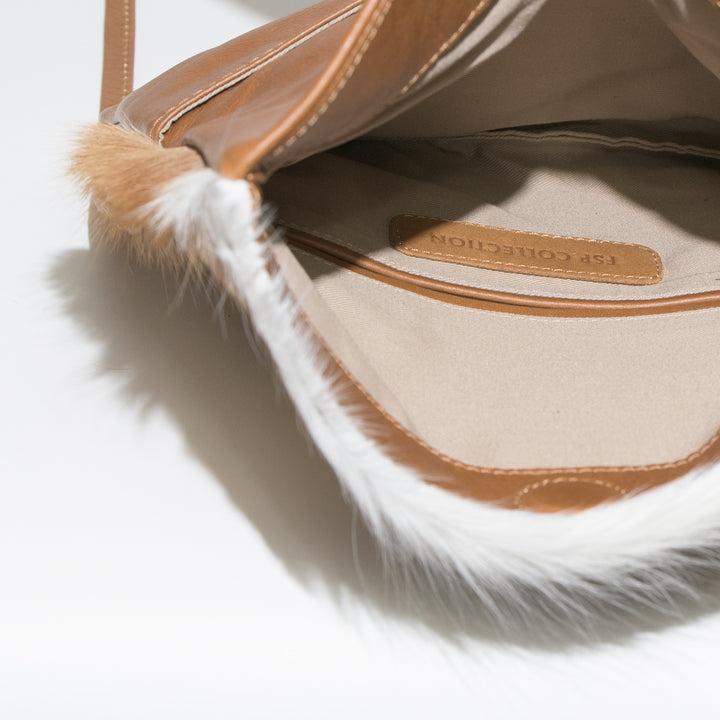 Traci Springbok Clutch Bag