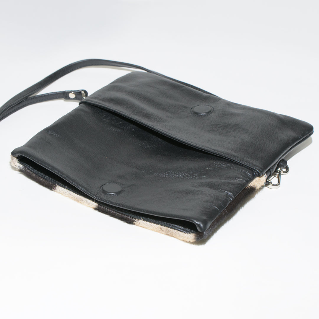 Traci Zebra Clutch Bag