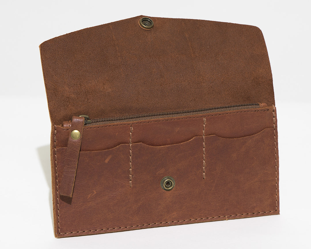 Travel Wallet Leather