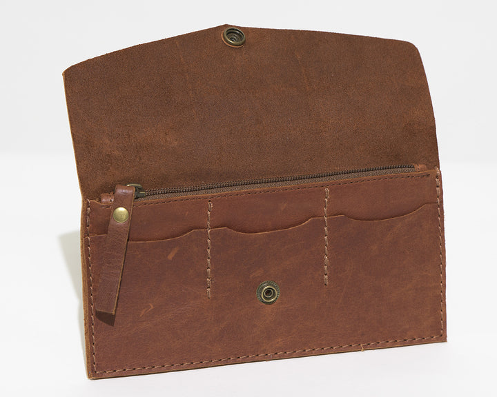 Travel Wallet Leather