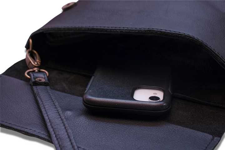 Mila Leather Sling Bag