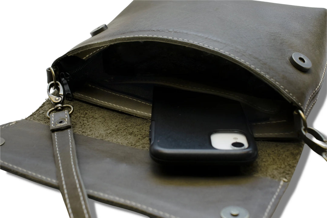 Mila Leather Sling Bag